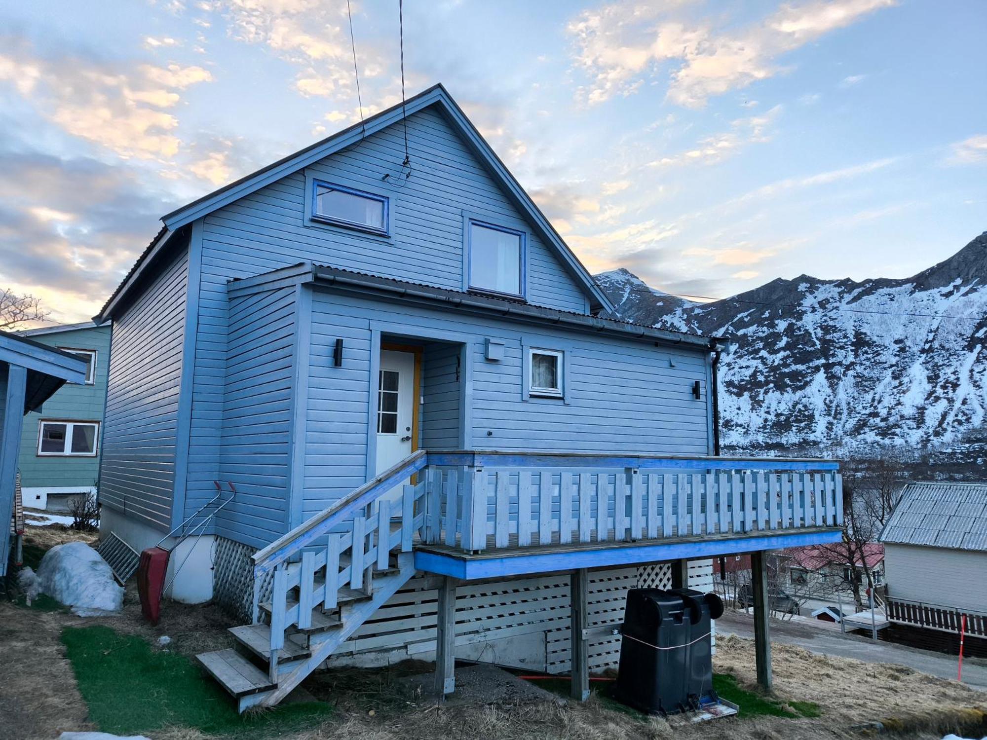 Villa Hus Gryllefjord Esterno foto